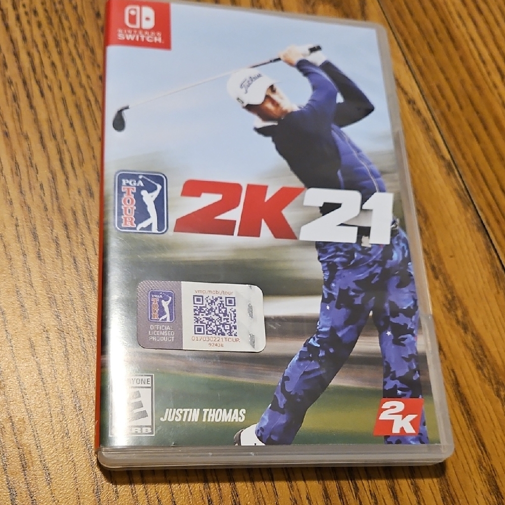 PGA Tour 21 for Nintendo Switch NWOT